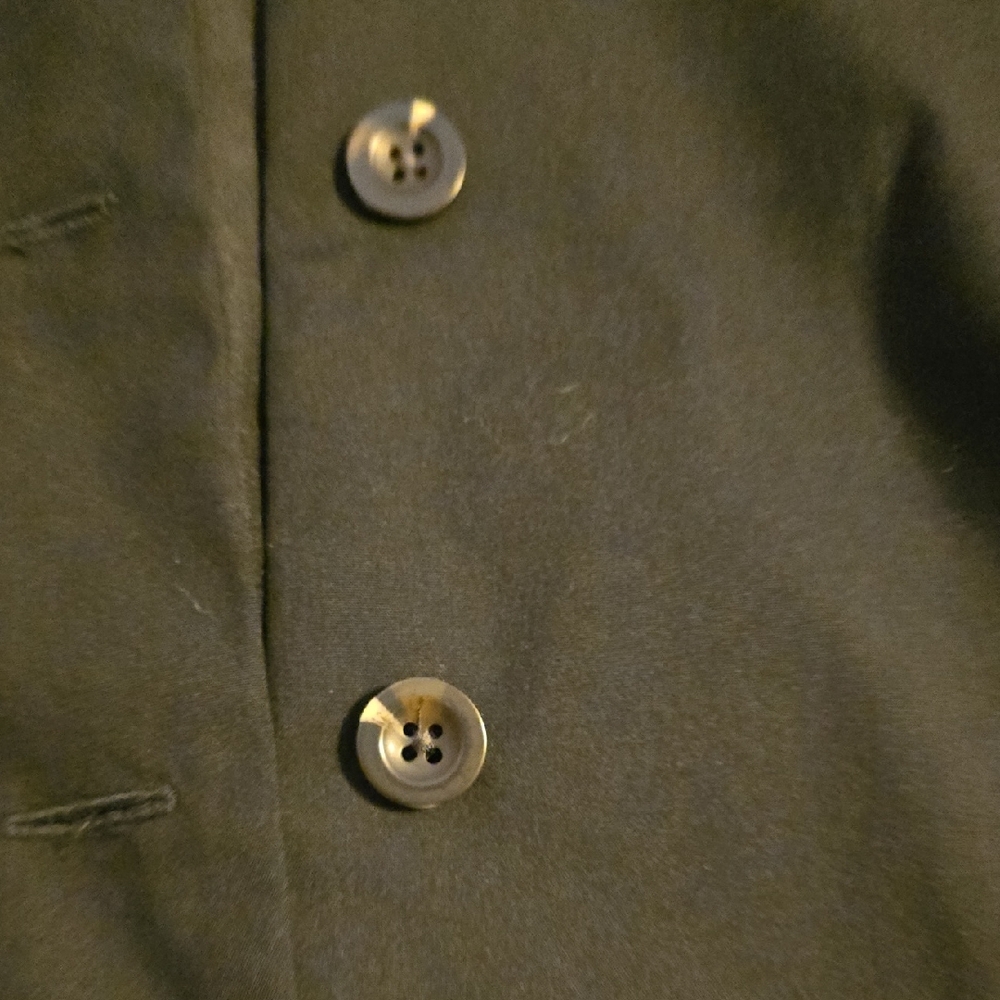 Old Navy Black Button-Up Vest - Picture 3 of 4